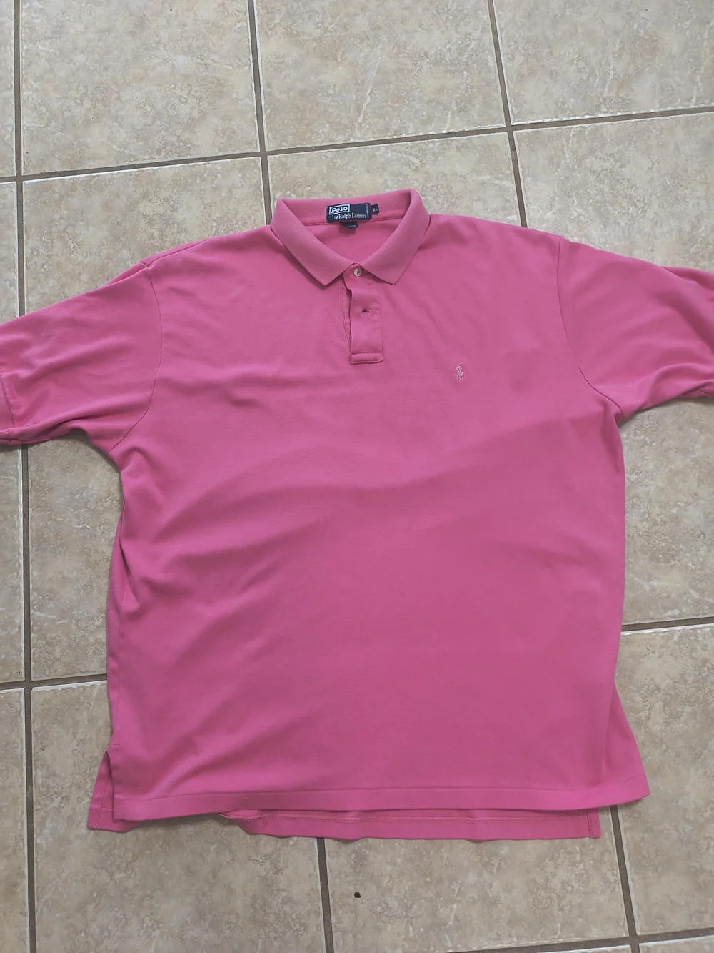 Ralph Lauren Hot Pink Polo Shirt - Men’s Short Sleeve
